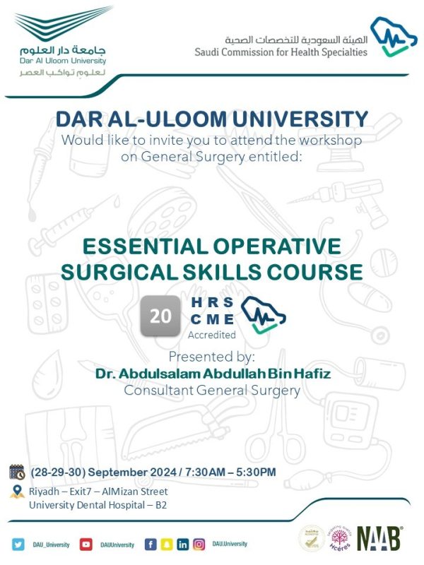 essential operative surgical skills course