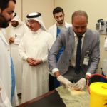 Ministry visit to the clinical skills lab