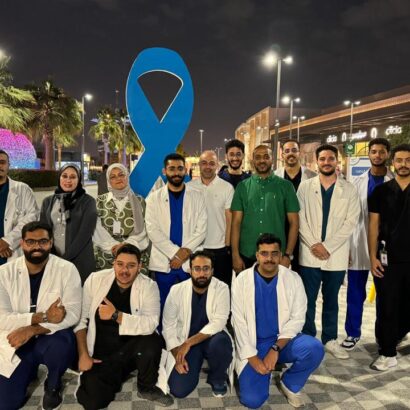 Student Council holds an awareness campaign on prostate cancer