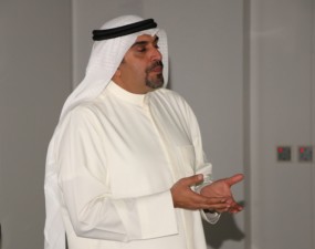 Bashar Al-Salem holds a dialogue session with students of Architecture and Digital Design