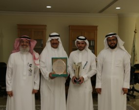 DAU Student Wins Second Place in Wa3i Award At Gulf Level