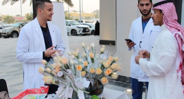On World Obesity Day, COM Student Council Organizes Awareness Campaign at Shorofat Al Nada Center