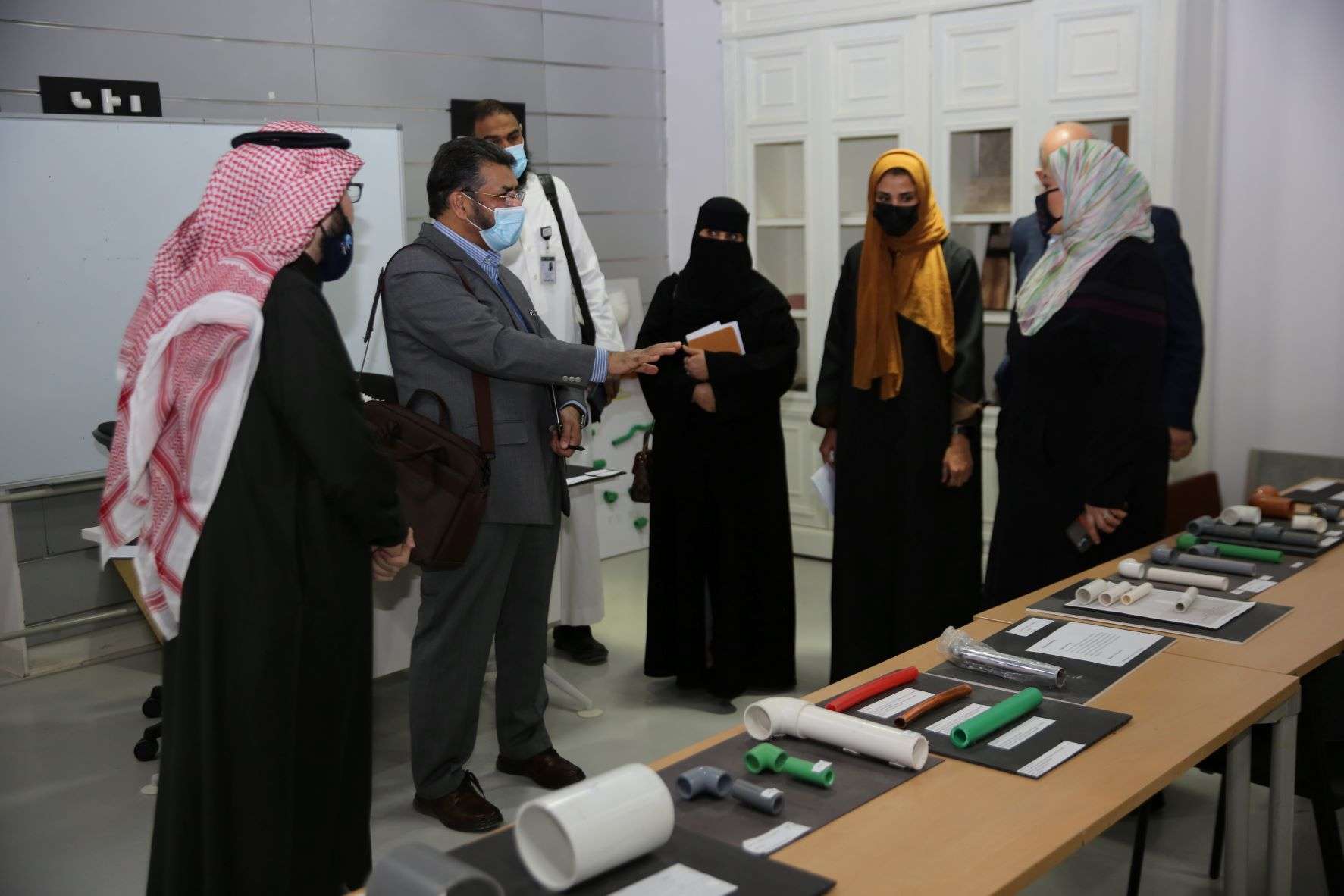 Academic Accreditation Team (NCAAA) in visit to CADD