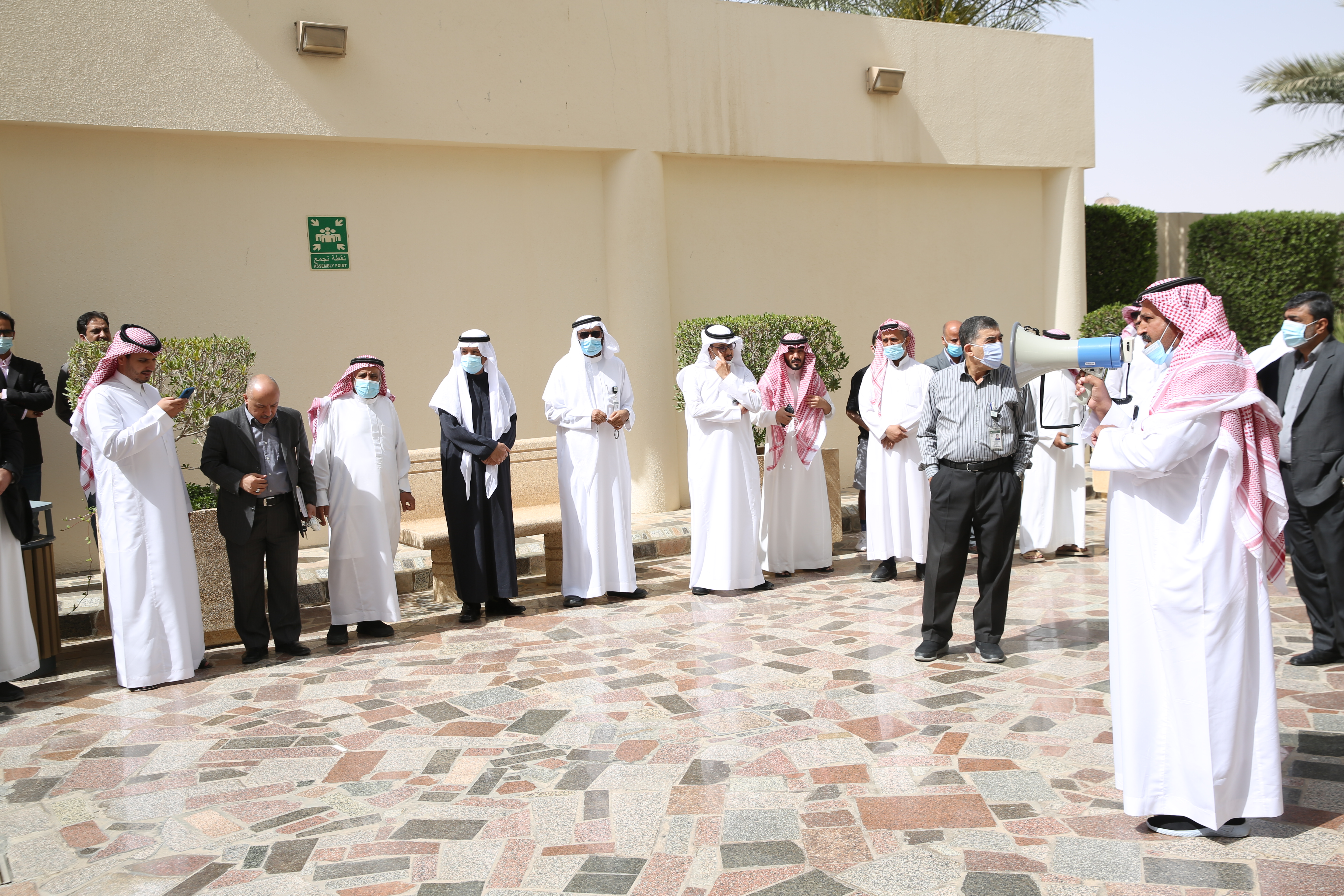 DAU’s Security & Safety Department, DQ, Carries out Emergency Evacuation Drill