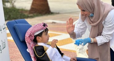 طب الأسنان تقيم فعالية «صحتنا في يوم تأسيسنا» 