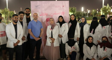 المجلس الطلابي يقيم حملة توعوية حول سرطان الثدي 