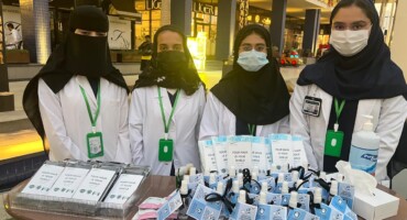 قسم التمريض ينظم فعالية بمناسبة الأسبوع العالمي لمكافحة العدوى