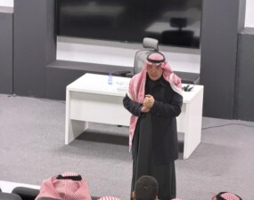 لقاء سعادة عميد كلية الحقوق بطلبة الدراسات العليا