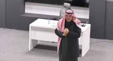 لقاء سعادة عميد كلية الحقوق بطلبة الدراسات العليا