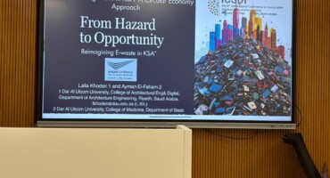 مشاركة الأستاذ الدكتور أيمن الفحام الأستاذ بكلية الطب في المؤتمر الدولي للاستدامة ٢٠٢٦