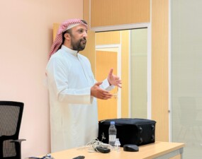 ورشة عمل قسم العلاج التنفسي بالتعاون مع شركة ايروجين للمعدات الطبية