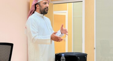 ورشة عمل قسم العلاج التنفسي بالتعاون مع شركة ايروجين للمعدات الطبية