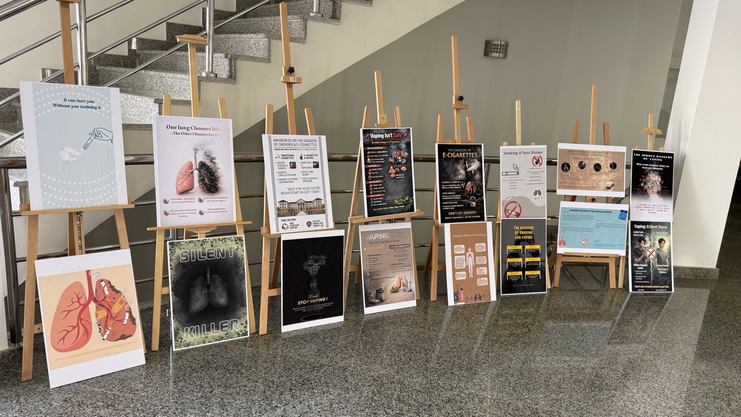 Designing Awareness Posters on the Dangers of E-cigarettes and Vaping