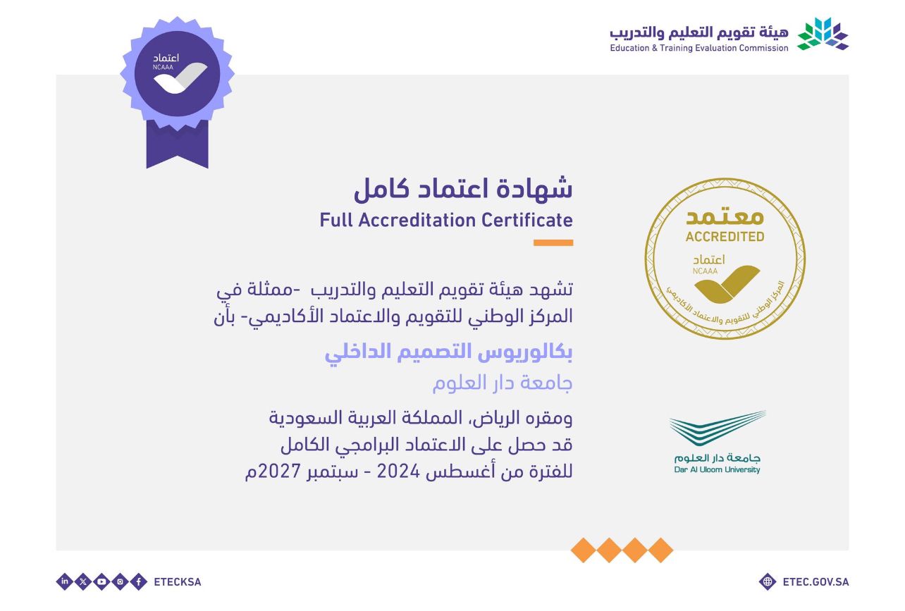 Bachelor of Interior Design
