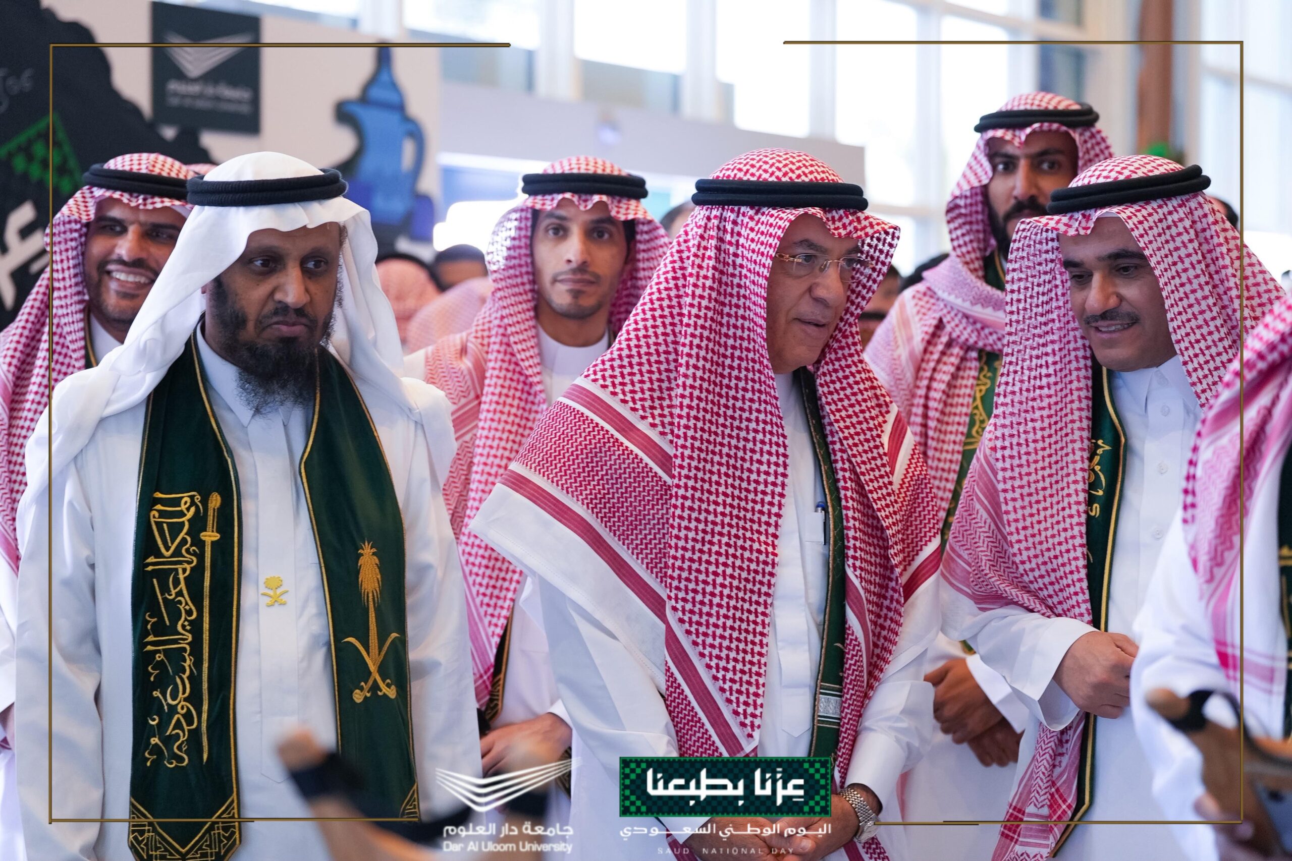 احتفال الجامعة بـ اليوم الوطني السعودي